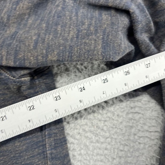 Prana Shirt Men's Extra Large Blue Gray Button Organic Cotton Pocket Collared - Picture 4 of 10